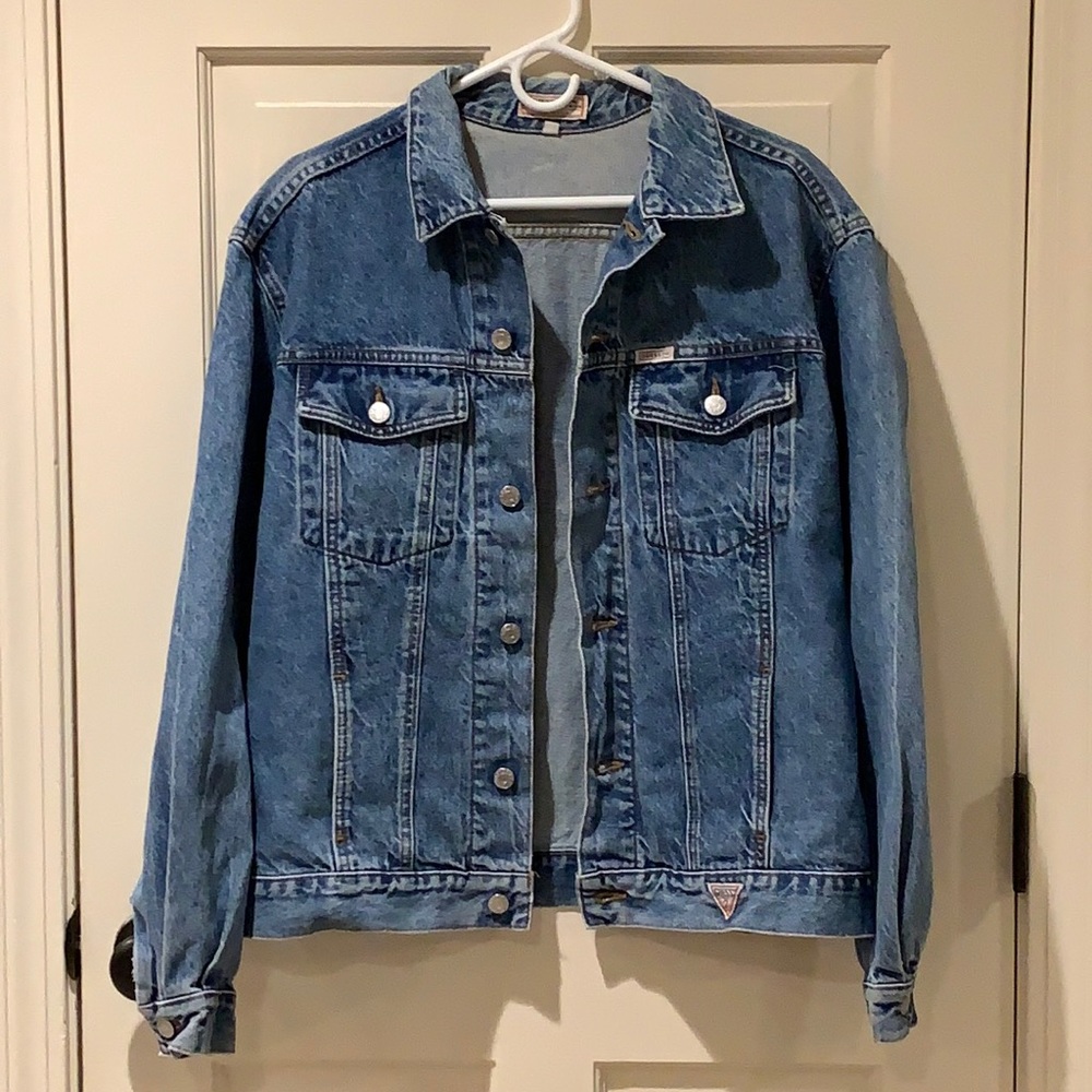 Vintage 1980’s Guess by Georges Marciano denim jacket
